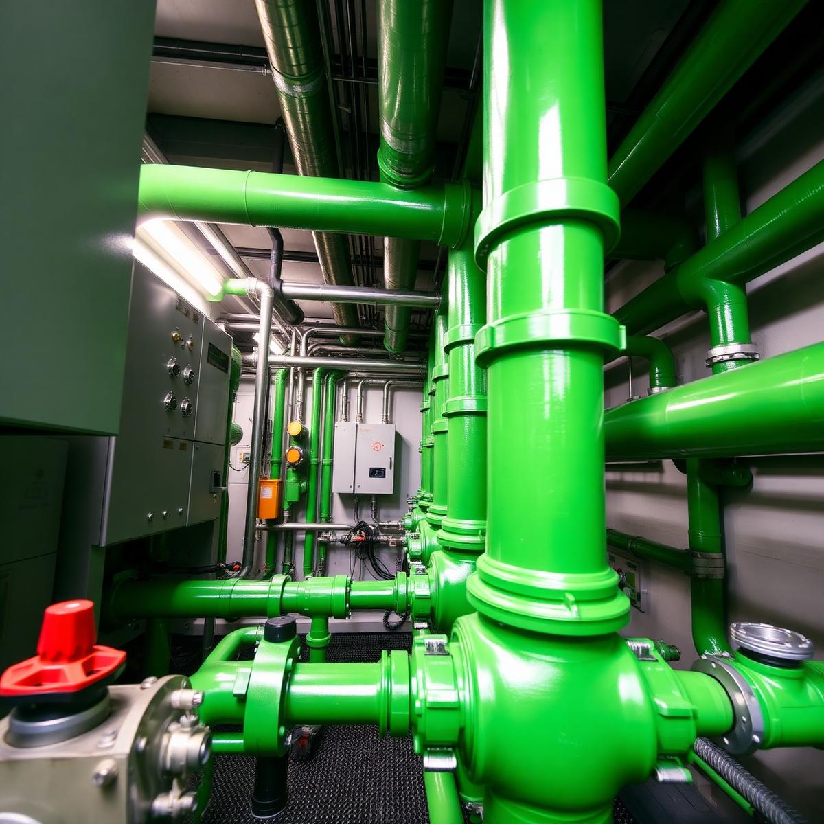 Biogas facility infrastructure